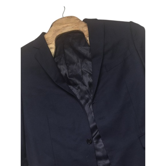 Ralph Lauren Other - Ralph Lauren Mens Navy Blue 100% Wool 2 Button Blazer Sport Coat 44L Canada